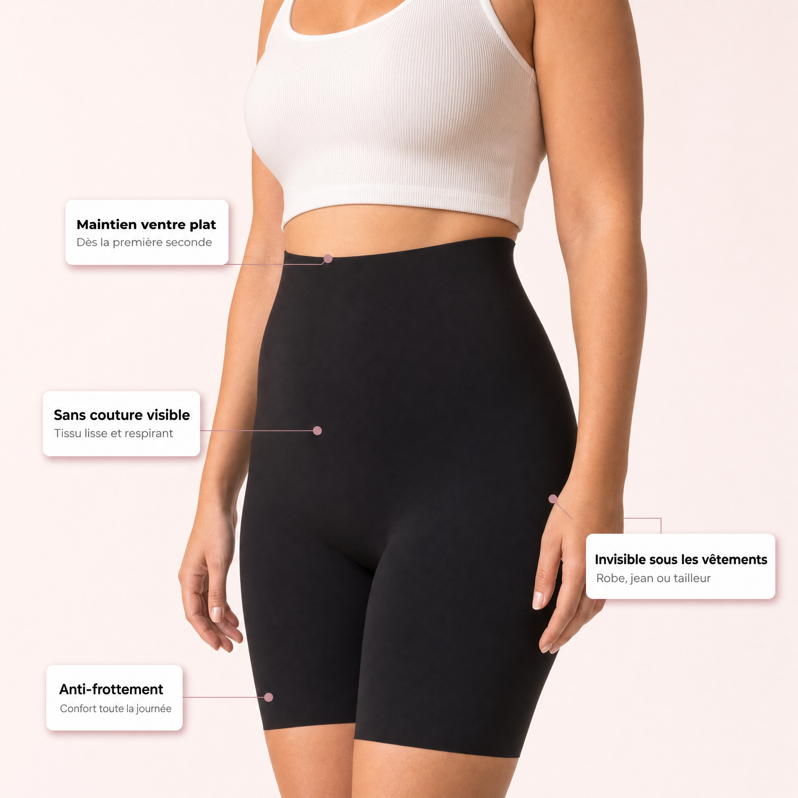 Notre short gainant postpartum